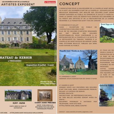 Exposition chateau de kerhir 2022 