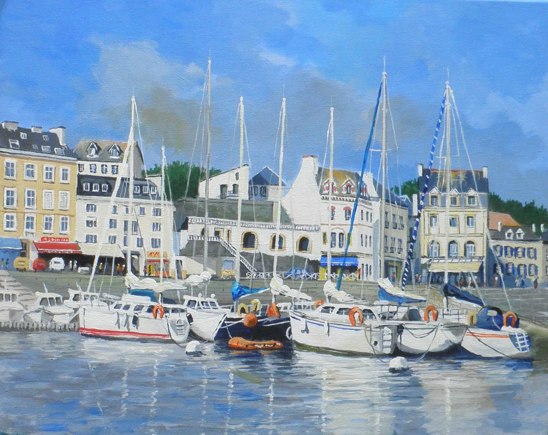 Belle ile en mer tableau